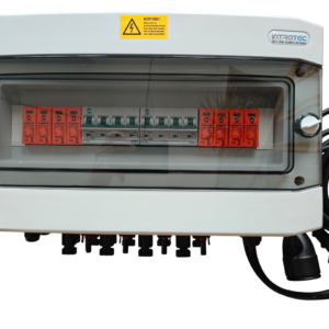 DC Plug & Play Überspannungsschutz mit Trennschalter für 4 PV Module Balkonkraftwerke mit und ohne Speicher Sicherheit für Anker SOLIX Solarbank 2, Growatt NOAH, Marstek & Co. (Kopie)